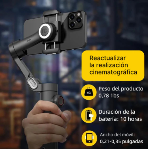 Trípode para Celular con Control Bluetooth: Fotos y Videos Estables a Distancia